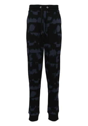 Moose Knuckles appliqué-logo cotton track pants - Black