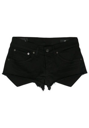 DONDUP Jude low-rise denim shorts - Black