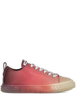 Giuseppe Zanotti gradient-effect patent-leather sneakers - Pink