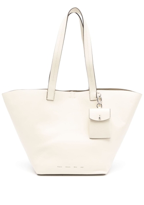 Proenza Schouler White Label large Bedford leather tote bag - Neutrals