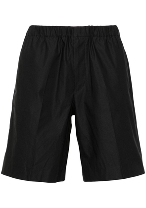 SANDRO pressed-crease bermuda shorts - Black