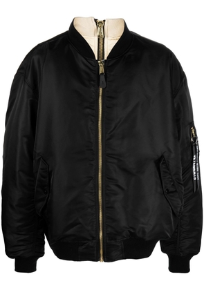 VETEMENTS reversible bomber jacket - Black