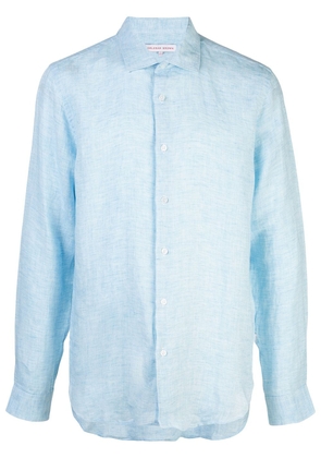 Orlebar Brown classic collar button shirt - Blue