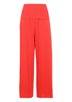ERES Dao wide high-waisted trousers - Red