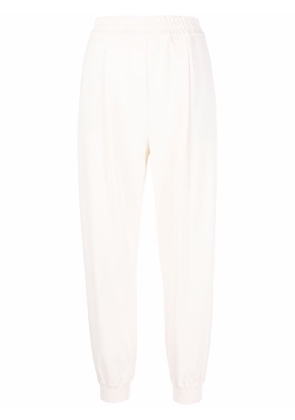 Erika Cavallini elasticated tapered trousers - White