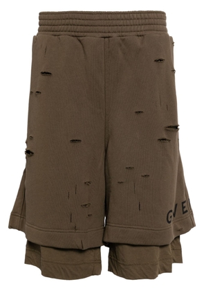 Givenchy cotton Bermuda shorts - Green