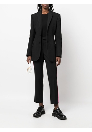 Karl Lagerfeld side-stripe tailored trousers - Black