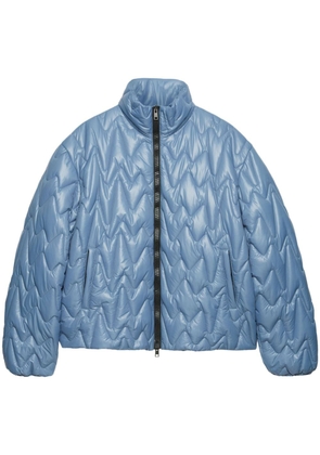 MSGM quilted padded jacket - Blue