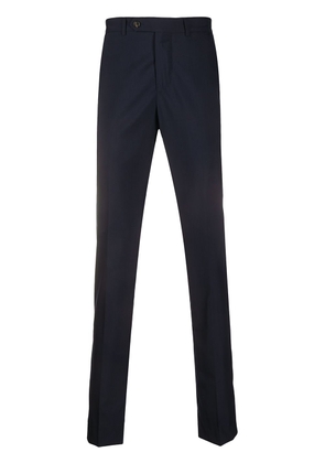 Brunello Cucinelli tapered leg tailored trousers - Blue