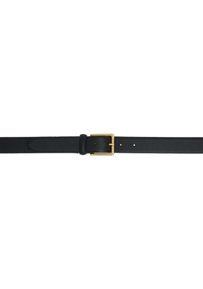Anderson's Black Grained Leather Belt