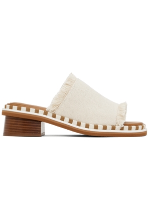 See by Chloé Off-White Allyson Heeled Sandals