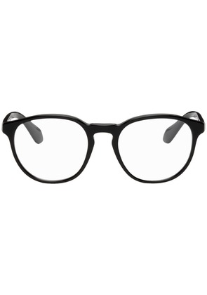 Giorgio Armani Black Round Glasses