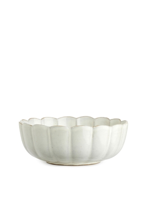 Terracotta Bowl 15 cm - White