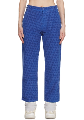 ERL Blue Padded Trousers