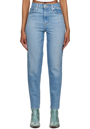 Levi's Blue 80's Mom Jeans