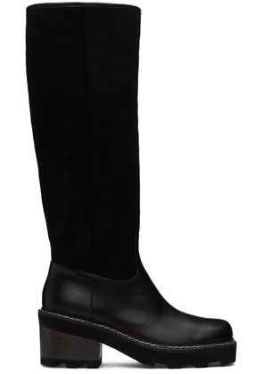Gabriela Hearst Black Shearling Vylos Boots