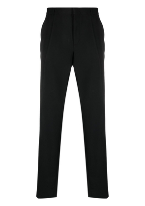 Valentino Garavani side-stripe wool trousers - Black