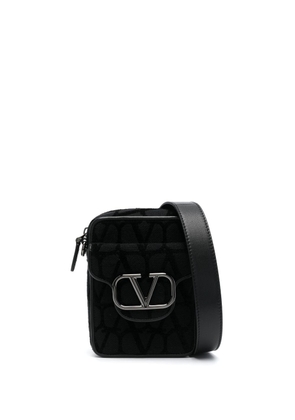 Valentino Garavani Locò Toile Iconographe bag - Black