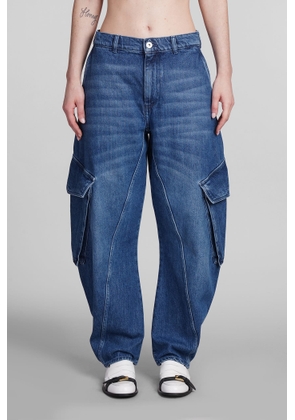 J.w. Anderson Jeans In Blue Cotton