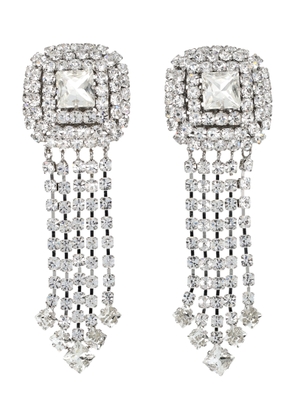 Alessandra Rich Earring Square Crystal