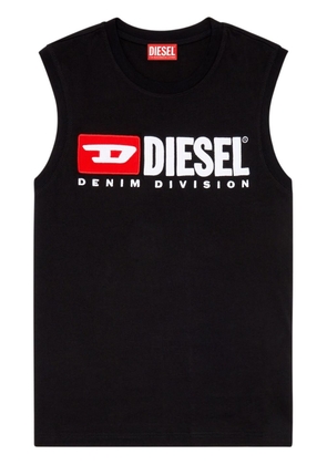 Diesel T-Isco-Div cotton tank top - Black
