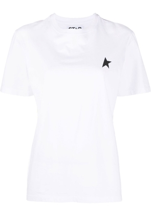 Golden Goose logo-print short-sleeve T-shirt - White