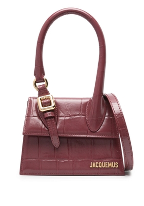 Jacquemus Le Chiquito Moyen Boucle tote bag - Red