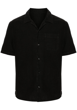 Zadig&Voltaire Sloan camp-collar linen shirt - Black