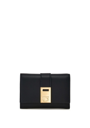 Ferragamo Hug two-tone leather wallet - Black