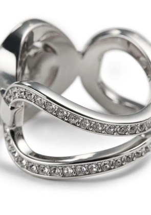 Versace Medusa '95 crystal-embellished ring - Silver