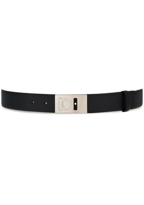 Ferragamo fixed leather belt - Black