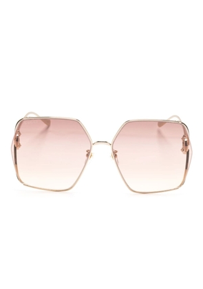 Gucci Eyewear interlocking-G square-frame sunglasses - Pink