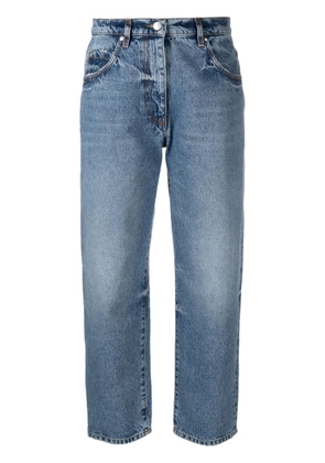MSGM straight-leg denim jeans - Blue