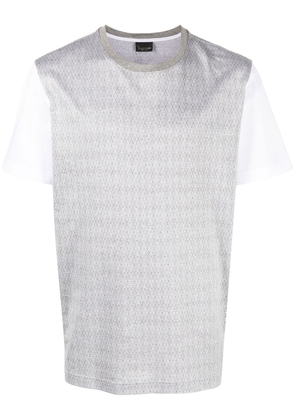 Billionaire two-tone cotton T-shirt - Grey
