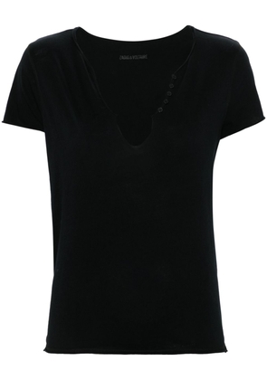 Zadig&Voltaire rhinestone-embellished cotton T-shirt - Black
