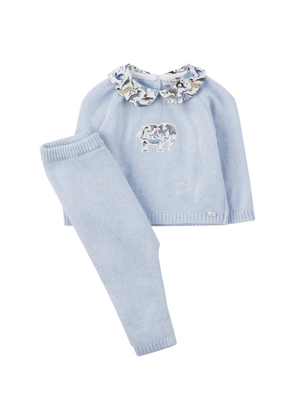 Trotters Merino-Blend Elephant Sweater And Trousers Set (0-9 Months)