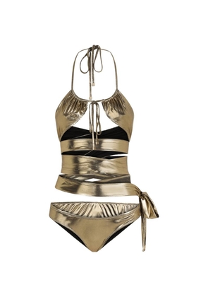 Dolce & Gabbana Wrap-Around Tie Bikini