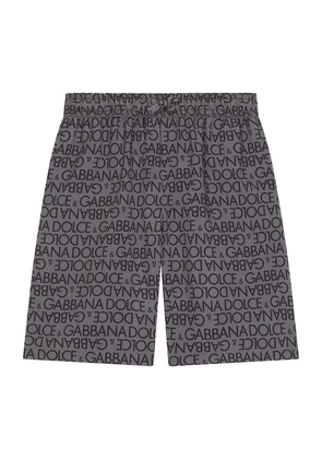 Dolce & Gabbana Kids Logo Print Bermuda Shorts (2-6 Years)