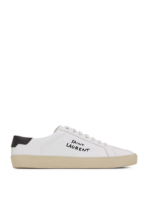 Saint Laurent Leather Court Classic Andy Sneakers