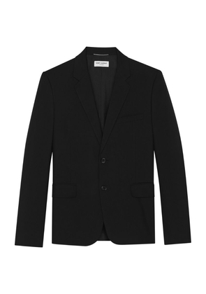 Saint Laurent Wool Single-Breasted Jacket
