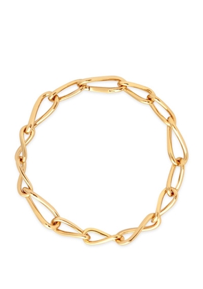 Astrid & Miyu Gold-Plated Infinite Chain Bracelet