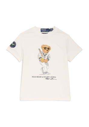 Ralph Lauren Kids X Wimbledon Bear T-Shirt (2-7 Years)