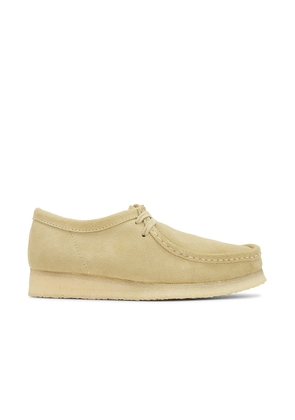Clarks Wallabee in Maple Suede - Tan. Size 10 (also in 10.5, 11, 12, 8.5, 9, 9.5).