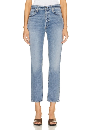 Citizens of Humanity Jolene High Rise Vintage Slim in Danbury - Blue. Size 27 (also in ).