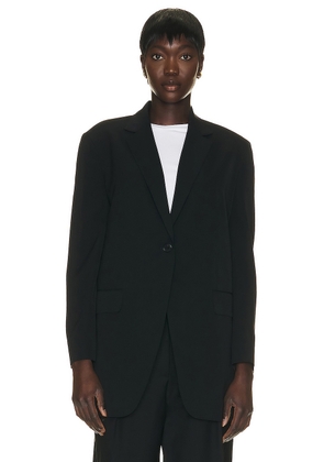 The Row Obine Jacket in Black - Black. Size M (also in S).