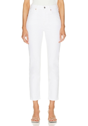 Citizens of Humanity Isola Straight Crop in Wildflower - White. Size 32 (also in 28, 33, 34).