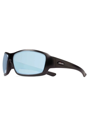 Revo Bearing Blue Water Polarized Wrap Mens Sunglasses RE 4057 01 BL 63