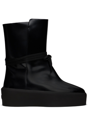Fear of God Black Leather Boots
