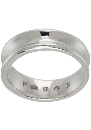 Pearls Before Swine Silver Oyer Band Ring