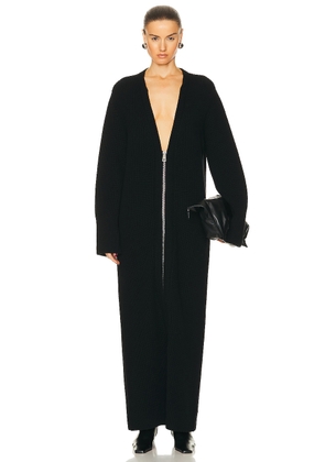 Brandon Maxwell The Harlan Sweater Dress in Black - Black. Size M (also in ).